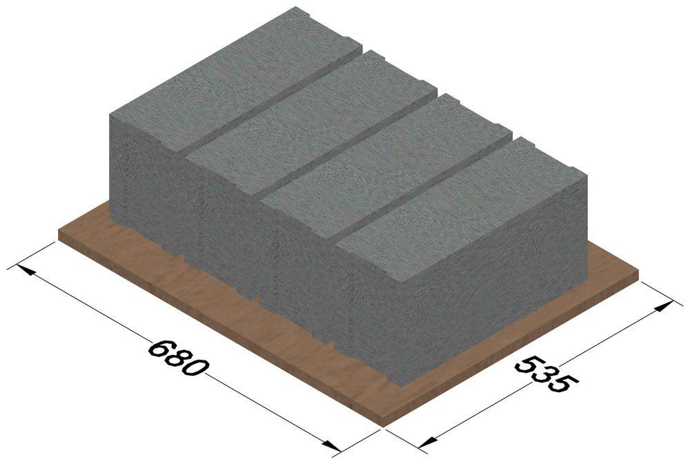 Hollow Block 400 × 150 × 200 mm